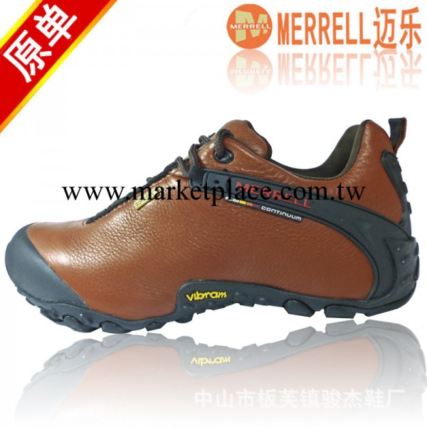 MERRELL邁樂男鞋批發 頭層荔枝紋牛皮防水低幫戶外鞋徒步登山鞋工廠,批發,進口,代購