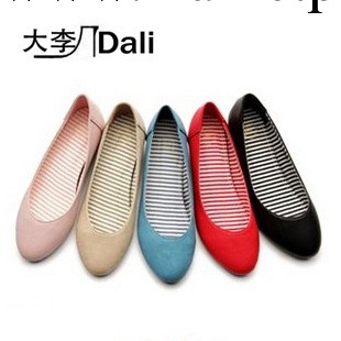 出口韓國外貿原單糖果色坡跟單鞋內增高女式鞋批發・進口・工廠・代買・代購