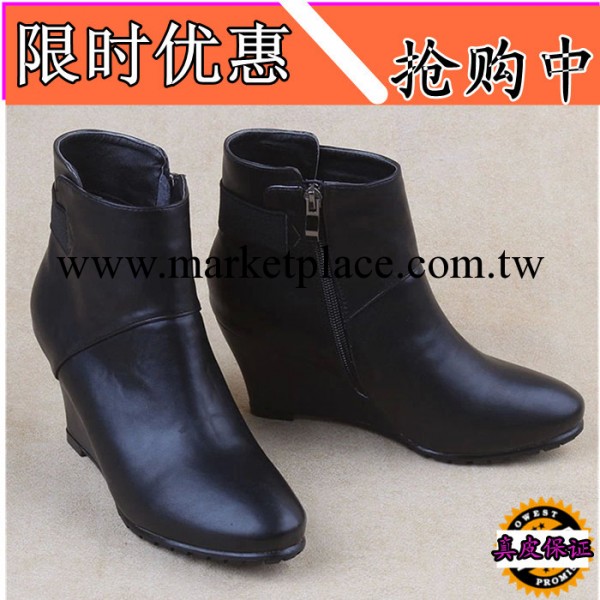 廠傢直銷 歐美真皮女鞋  尖頭坡跟女士高跟鞋 女單鞋新款工廠,批發,進口,代購