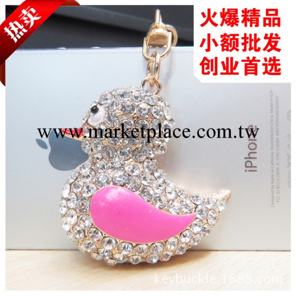 小黃鴨 鑰匙扣 手機掛件 創意飾品 小禮品 地攤 工藝品 一手貨源工廠,批發,進口,代購