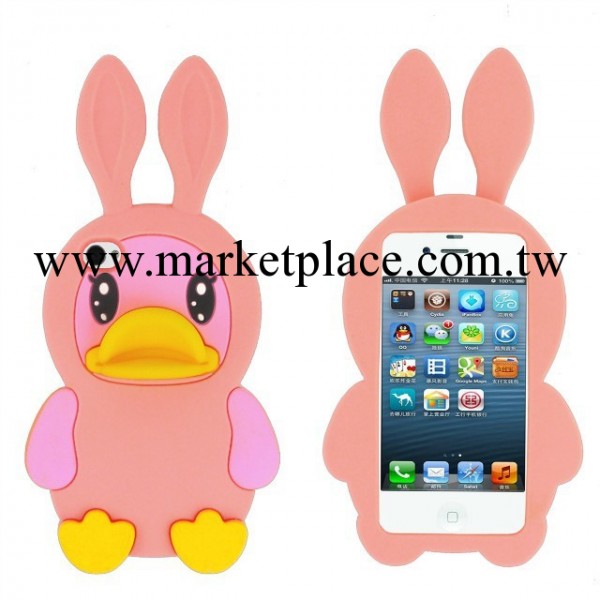 蘋果IPHONE5新款二代小黃鴨手機保護套  IPHONE5手機保護套 B 16工廠,批發,進口,代購