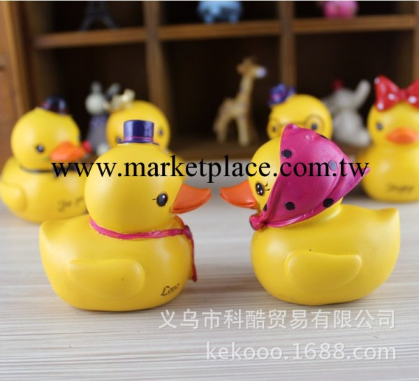 特價批發經典樹脂大黃鴨毛絨玩具 汽車裝飾用品 可混批sr020工廠,批發,進口,代購