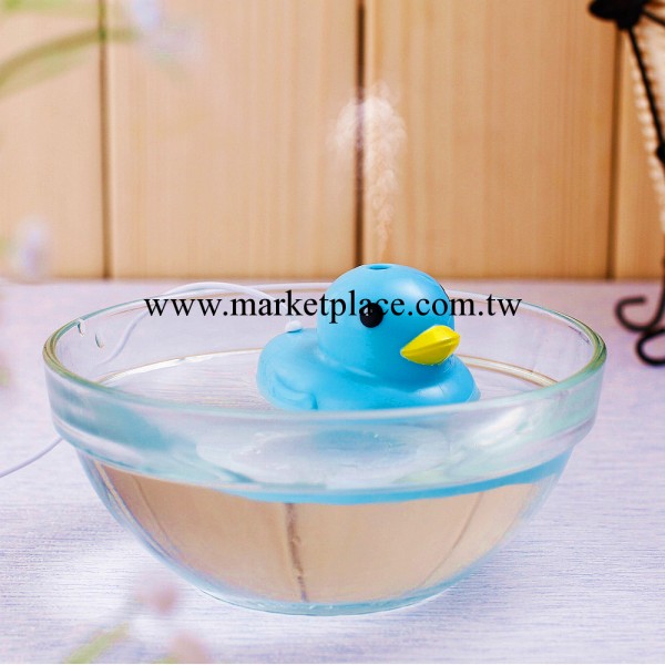 奇玩 Duck Humidifier 小黃鴨聲波加濕器 mini桌面創意加濕器工廠,批發,進口,代購