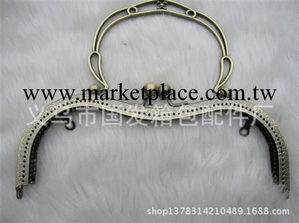 20.5CM M形凸花合金手挽箱包配件工廠,批發,進口,代購