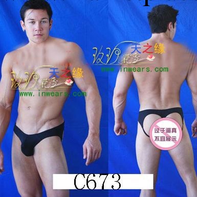 Tzy154S男士男式情趣內衣內褲批發 滑料露臀丁字三角褲工廠,批發,進口,代購