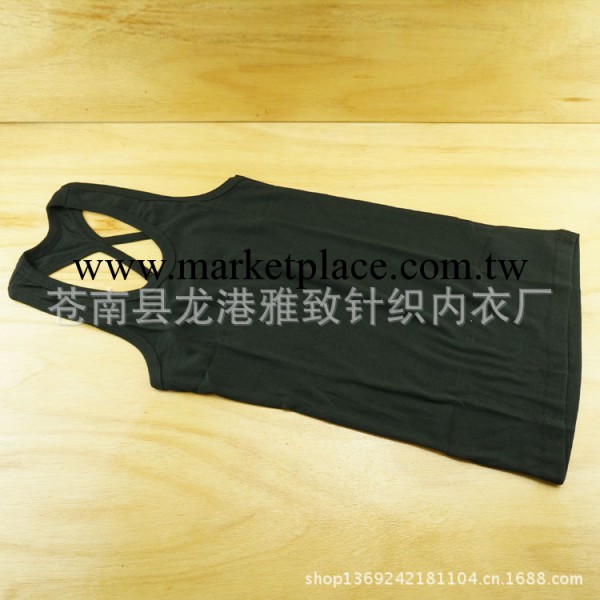 2013夏日最新款 打底交叉工字背心女螺紋棉背心女士  Y字背心工廠,批發,進口,代購