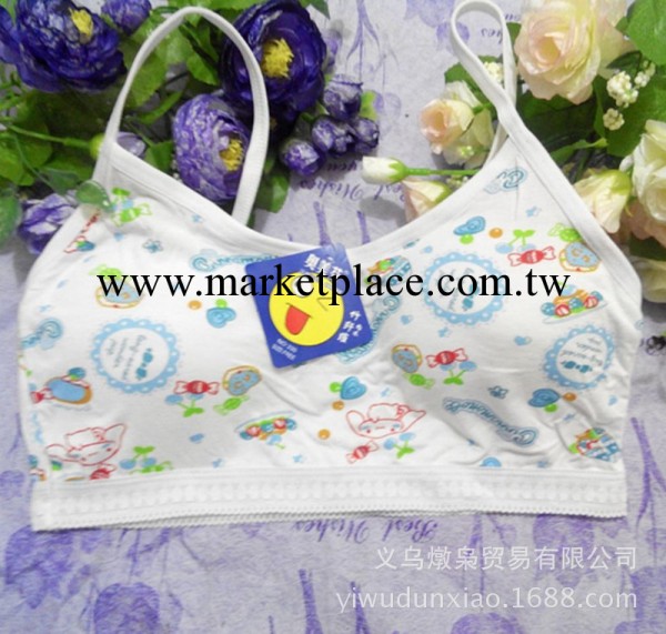 爆款少女胸罩批發竹纖維學生可愛少女內衣 發育期無鋼圈胸圍工廠,批發,進口,代購