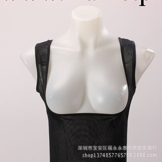 廠傢直銷黑色杏色性感透氣透色 薄款塑身內衣 美體無袖提花背心工廠,批發,進口,代購