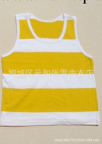 批發供應夏季童裝兒童T桖汗衫純棉條紋寶寶無袖背心汗衫工廠,批發,進口,代購