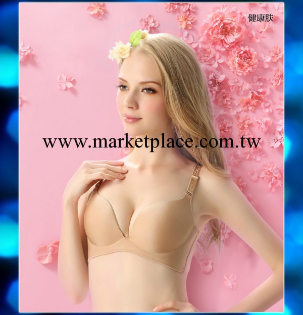 天貓貨源 歡歌曼舞 1-3號杯 純色光面無痕舒適超聚攏 品牌胸罩工廠,批發,進口,代購