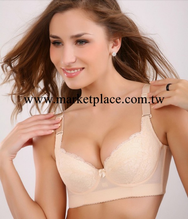 現貨批發薄款蠶絲蛋白內衣 五排扣側收副乳超強聚攏 調整型胸罩工廠,批發,進口,代購