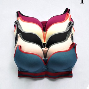 無鋼圈胸罩內衣工背內衣運動胸罩聚攏上托胸罩一件代發工廠,批發,進口,代購