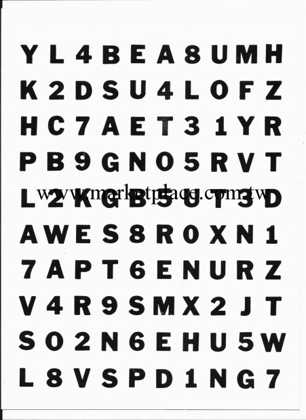 字母表工廠,批發,進口,代購