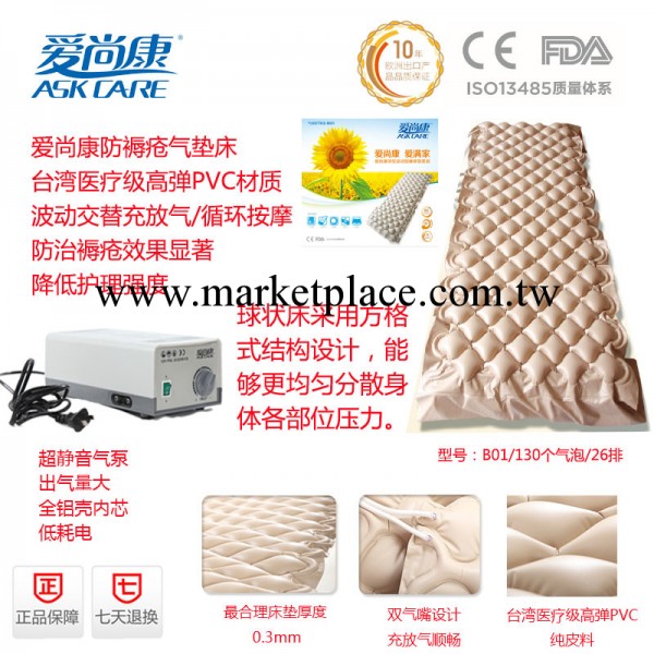 閩潔球型防褥瘡床墊 醫用充氣防褥瘡氣墊床 癱瘓病人護理床墊工廠,批發,進口,代購