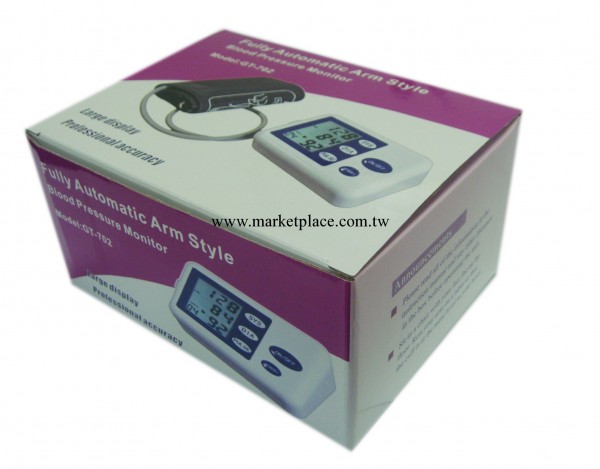按摩機器批發 2013新產品ST-702臂式電子血壓計英文版（圖）工廠,批發,進口,代購
