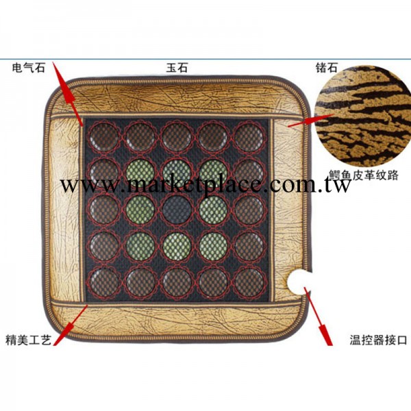 天津廠傢會銷贈品 電氣石坐墊 托瑪琳溫控坐墊 三色石溫控坐墊工廠,批發,進口,代購