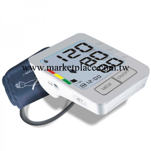 The electronic sphygmomanometer arm type in English工廠,批發,進口,代購