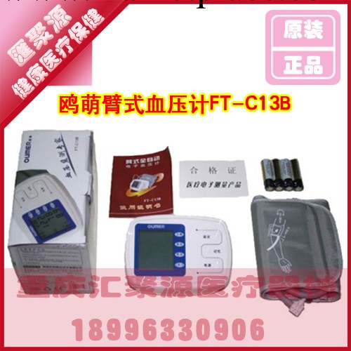 供應 正品鷗萌臂式血壓計FT-C13B 歐萌電子血壓計工廠,批發,進口,代購
