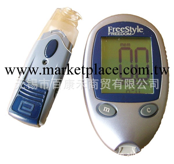 美國雅培利舒坦血糖機送50條試紙+50條棉 無痛快速精準 正品聯保工廠,批發,進口,代購