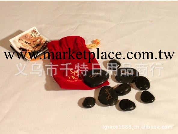 外貿出口原單 頂級能量石~供應天然冷熱石能量按摩石工廠,批發,進口,代購
