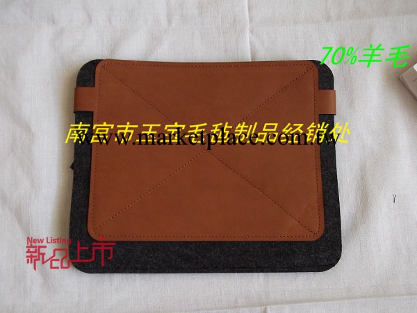 新款毛氈.真皮ipad電腦包工廠,批發,進口,代購