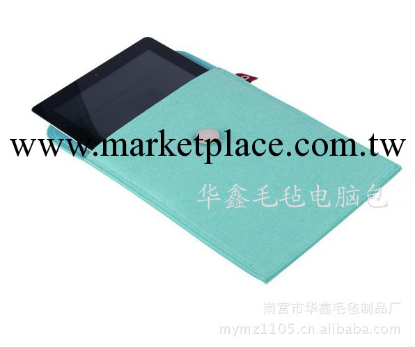 熱銷 時尚環保防震帶裡佈襯毛氈電腦包  ipad包 免費加印logo工廠,批發,進口,代購