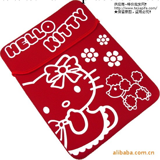 批發 Hello Kitty 凱蒂貓 14寸雙面內膽包 卡通電腦包/2038工廠,批發,進口,代購