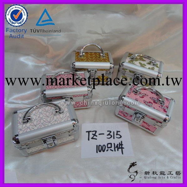 廠傢直供鋁合金化妝箱 首飾箱 雙開3層化妝箱婚箱批發工廠,批發,進口,代購