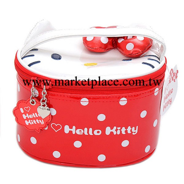 日本進口正品HELLO KITTY 立體便攜式化妝包 化妝箱 (小)工廠,批發,進口,代購