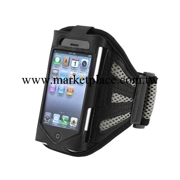 iphone智能  運動手臂帶套    網狀透氣手機袋   手機臂帶  白色工廠,批發,進口,代購