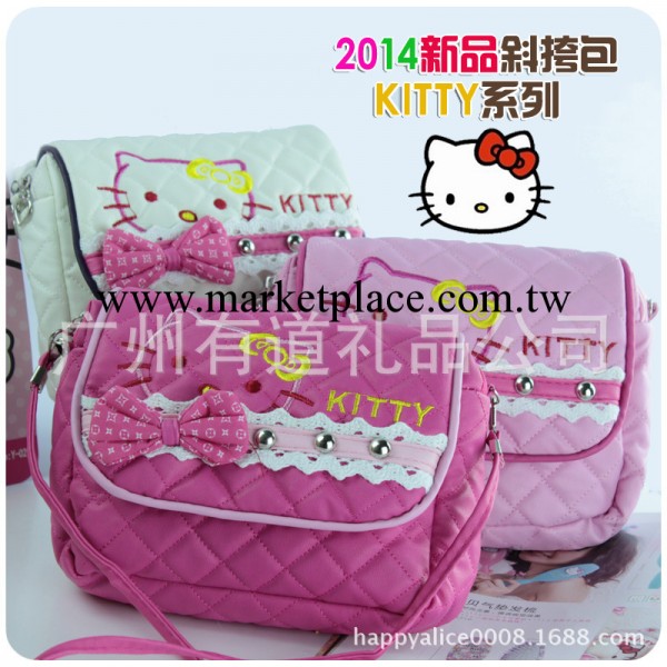 批發hello kitty兒童斜挎包 幼兒園單肩挎包 韓版女生休閒KT小包工廠,批發,進口,代購