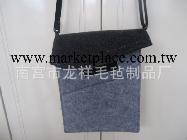 供應毛氈包 男士單肩挎包工廠,批發,進口,代購