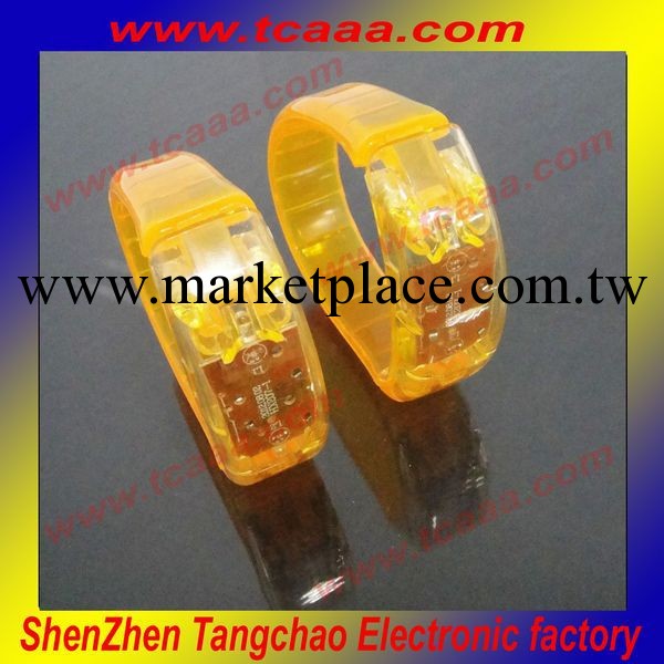 LED發光手腕帶 閃光手環 發光手鐲 夜光手臂帶 發光臂帶現貨供應工廠,批發,進口,代購