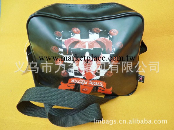 專業加工定做PU印刷式時尚單肩包斜挎包工廠,批發,進口,代購