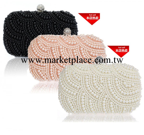 夥拼現貨批發精致晚宴包 珍珠包 手拿包時尚百搭款7535工廠,批發,進口,代購