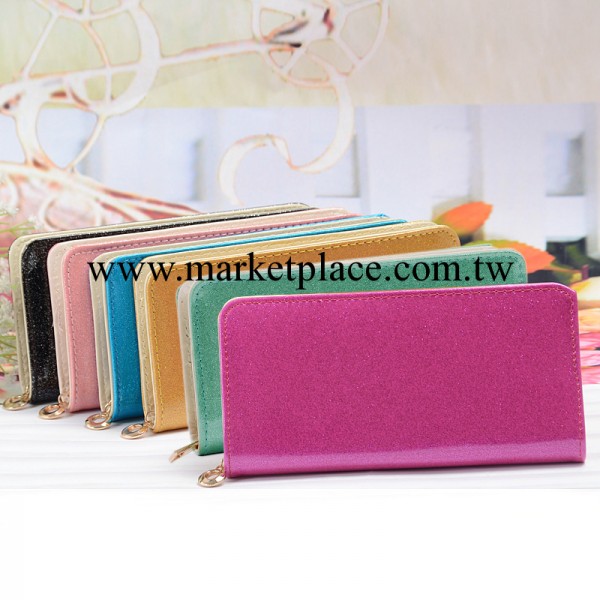 2013新款韓版女式手拿包 時尚錢包 亮皮錢包 爆款批發工廠,批發,進口,代購