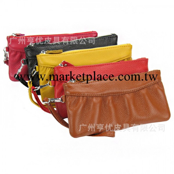 廠傢直供真皮女款手抓包 新款手拿包 牛皮化妝包批發工廠,批發,進口,代購