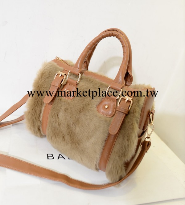 2014新款女包手提包韓版毛毛小鼓包時尚潮流單肩斜跨包包潮工廠,批發,進口,代購