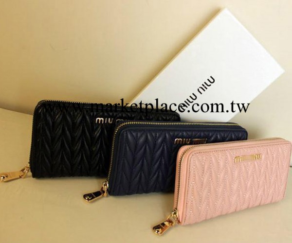 歐美時尚 新款M*M*真皮錢包女士長款拉鏈錢包手拿包 批發工廠,批發,進口,代購