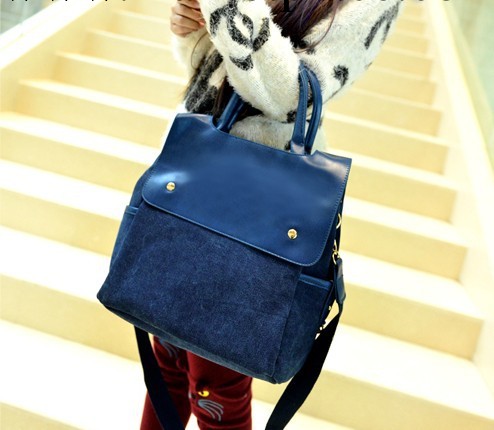 手提女包新款2014歐美磨砂多用單肩斜跨包潮男女雙肩包女包批發工廠,批發,進口,代購