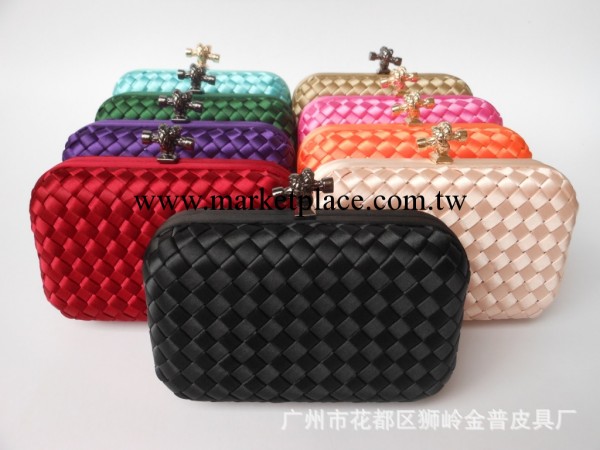 BV風格復古立體純手工編織女時款手拿包晚裝包晚宴包名媛硬殼小包工廠,批發,進口,代購