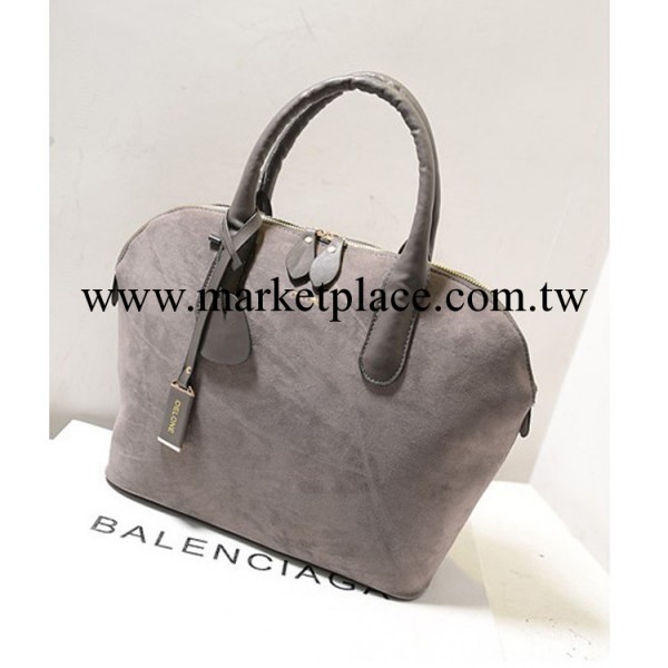 一件代發 磨砂皮貝殼女包批發韓版秋冬季新款潮包女式單肩手提包工廠,批發,進口,代購