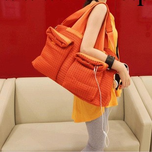 超大牌~韓國代購旅行包 糖果色網狀大包包 韓版休閒單肩包 斜挎包工廠,批發,進口,代購