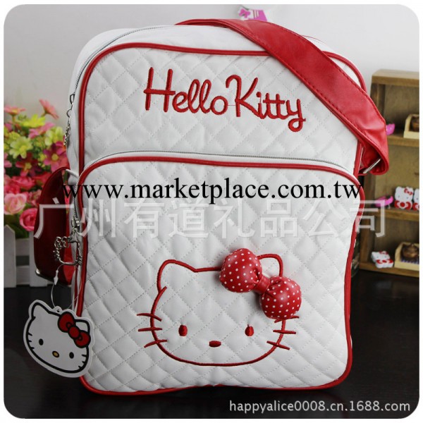 新款批發韓版hello kitty斜挎包 凱蒂貓單肩包 可愛時尚休閒女包工廠,批發,進口,代購