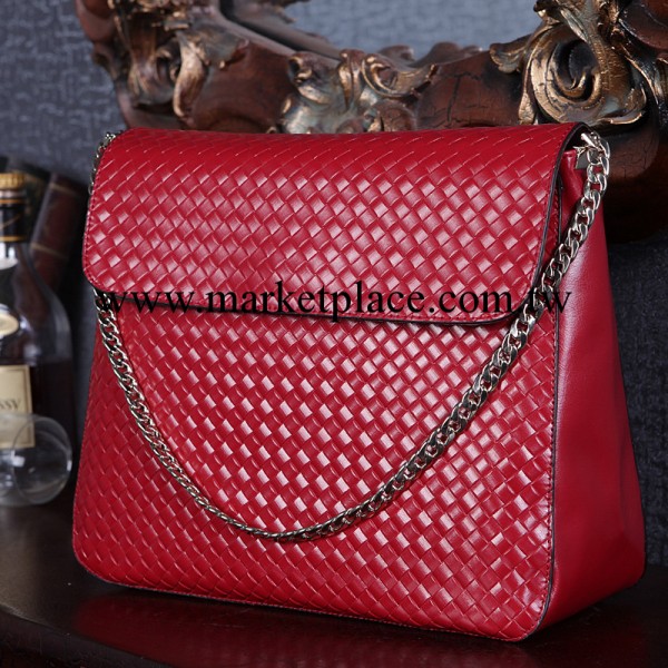 網絡爆款楊冪同款個性時尚新款編織真皮手提單肩斜跨復古女包0117工廠,批發,進口,代購