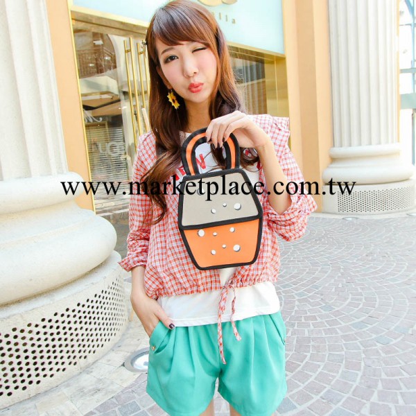 批發臺灣二次元漫畫包3D立體包2D女包小手提包可愛女生水滴零錢包工廠,批發,進口,代購