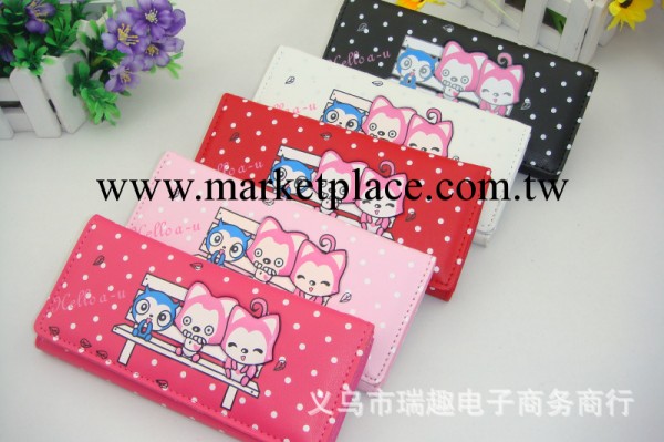 PU料長款錢包 女士手拿包 阿貍錢包工廠,批發,進口,代購