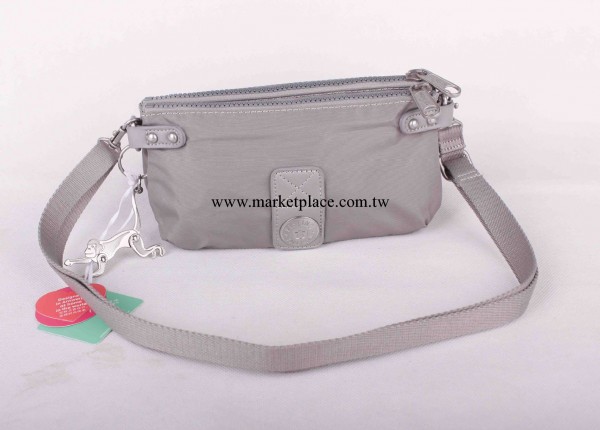 kipling 高品質女包 吉普林  CITY限量系列 手拿斜挎包 K8618灰色工廠,批發,進口,代購