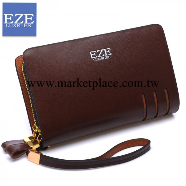 EZE新品男士手抓包 正品牛皮手拿包休閒商務男手包大容量男包工廠,批發,進口,代購