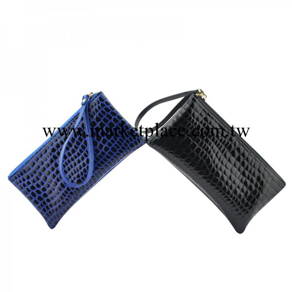 2013新款女士拉鏈真皮包 手拿包女手抓包 石頭鱷魚紋女 佐木仙奴工廠,批發,進口,代購